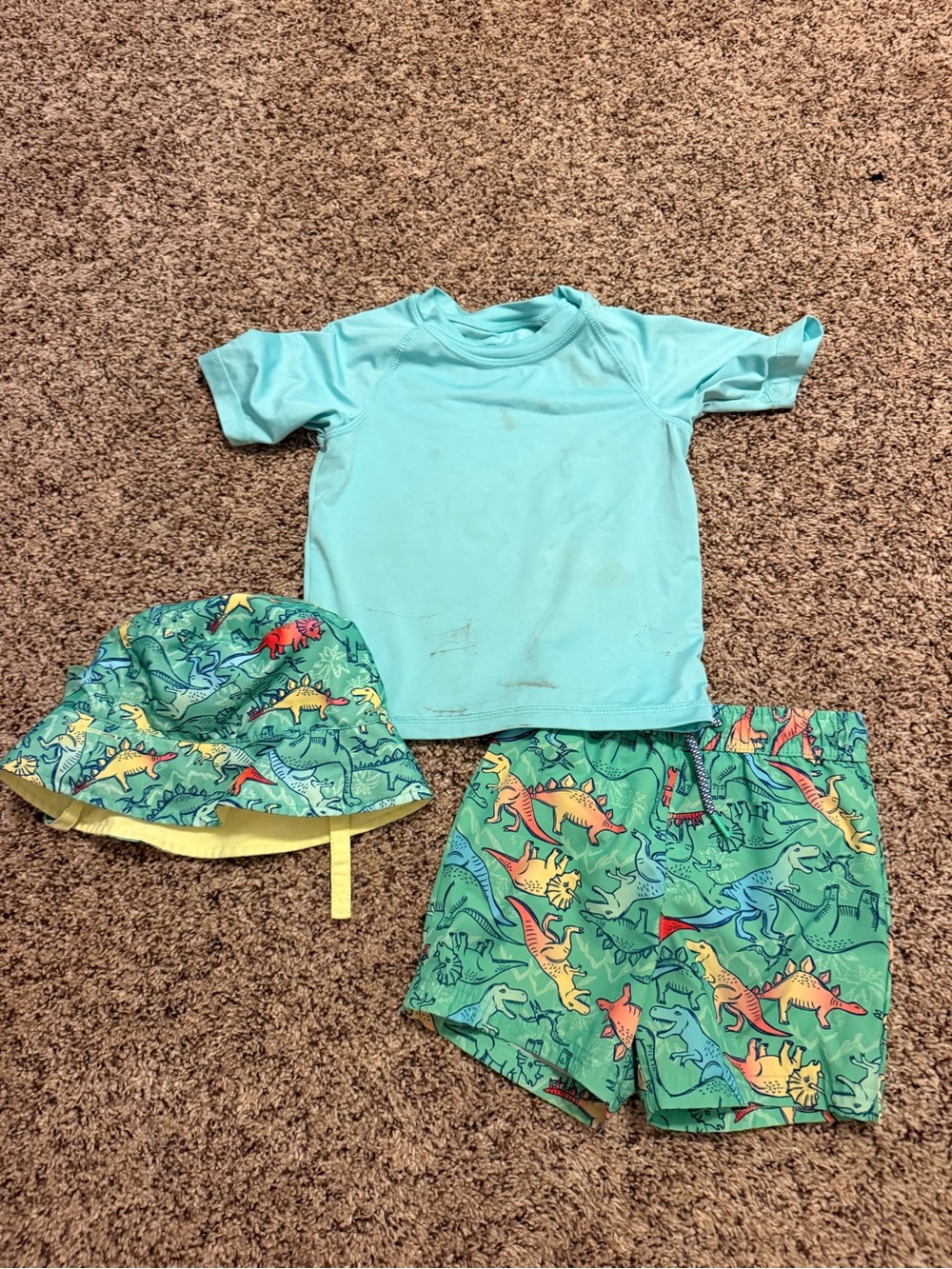 Toddler Wonder Nation Swim Set with Hat
